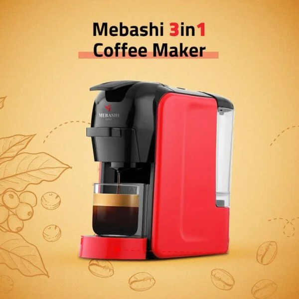 Mebashi Multi Capsule Coffee Machine 3 in 1